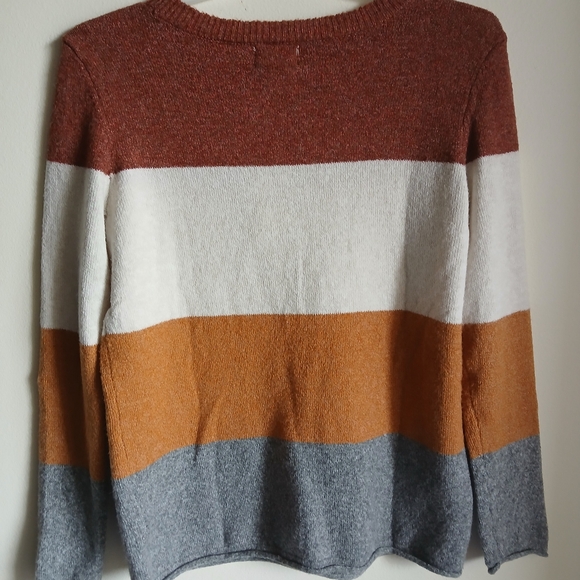 NWT Pinque Top Long Sleeve Color Multi Size Large - Picture 7 of 11